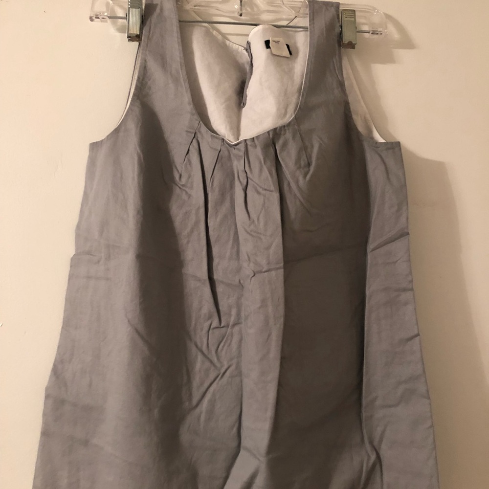 JCrew Silver tank size XS